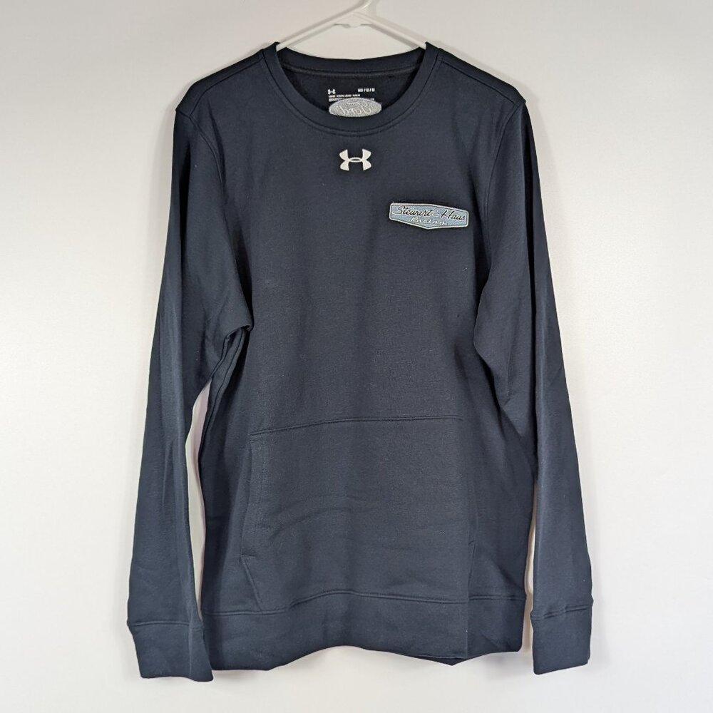 Ford Stewart-Haas Racing Under Armour Crewneck Sweatshirt Loose Fit Medium NWT